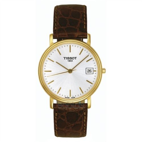 Tissot Desire Quartz 34 Yellow Gold PVD / Silver / Strap